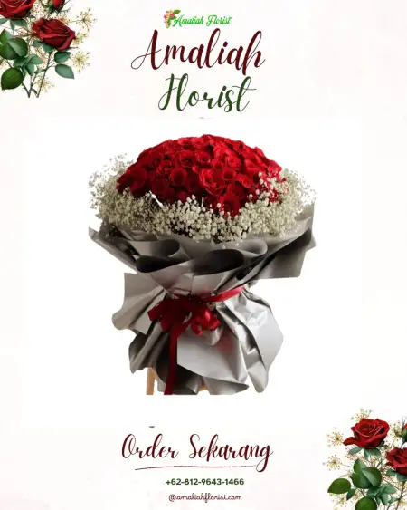 Buket Bunga Maja Utara